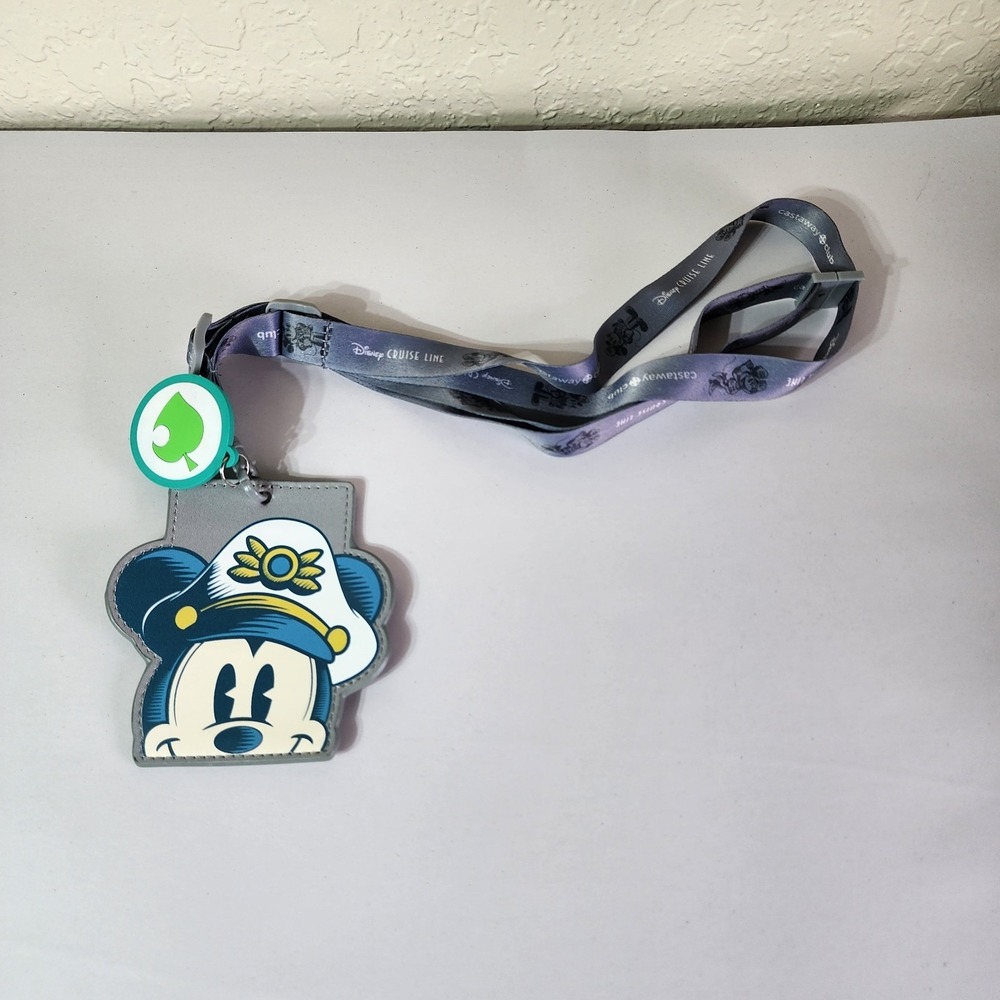 Disney‎ Cruise Line Castaway Cay Mickey Mouse Lanyard